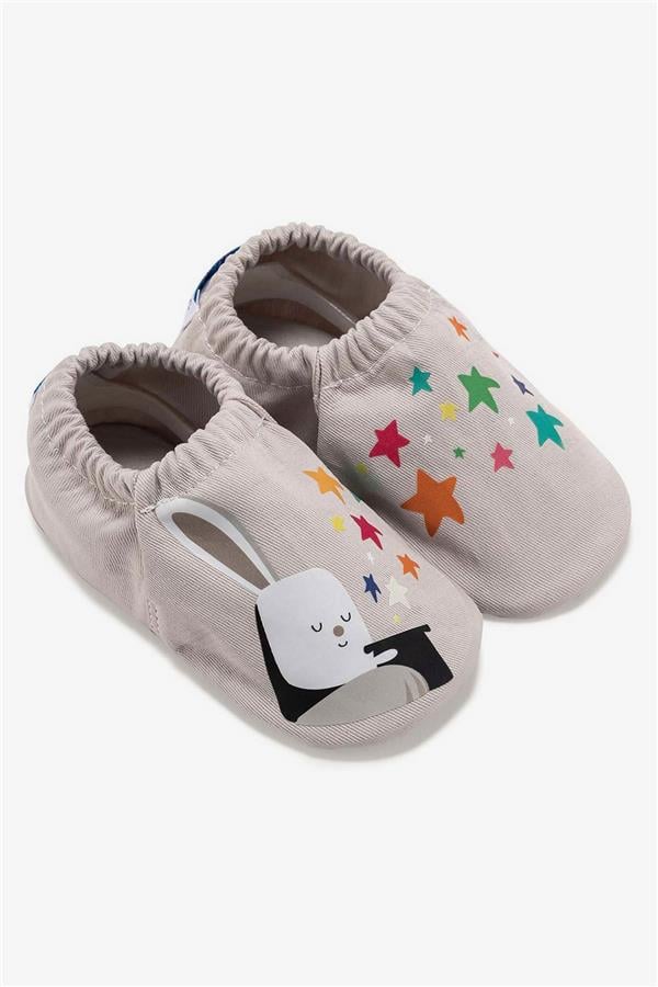 bunny wizard hyper cool gray barefoot smart booties 5