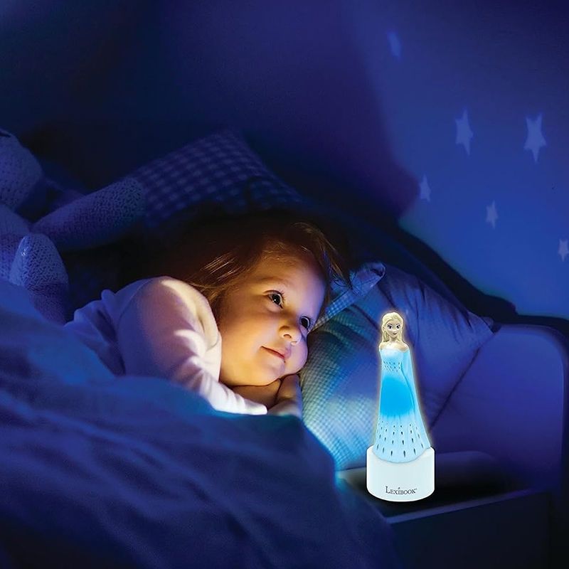 Παιδικό Φωτάκι Νυκτός Frozen με Ηχείο & Αλλαγή Χρωμάτων - Lexibook .NS01FZ