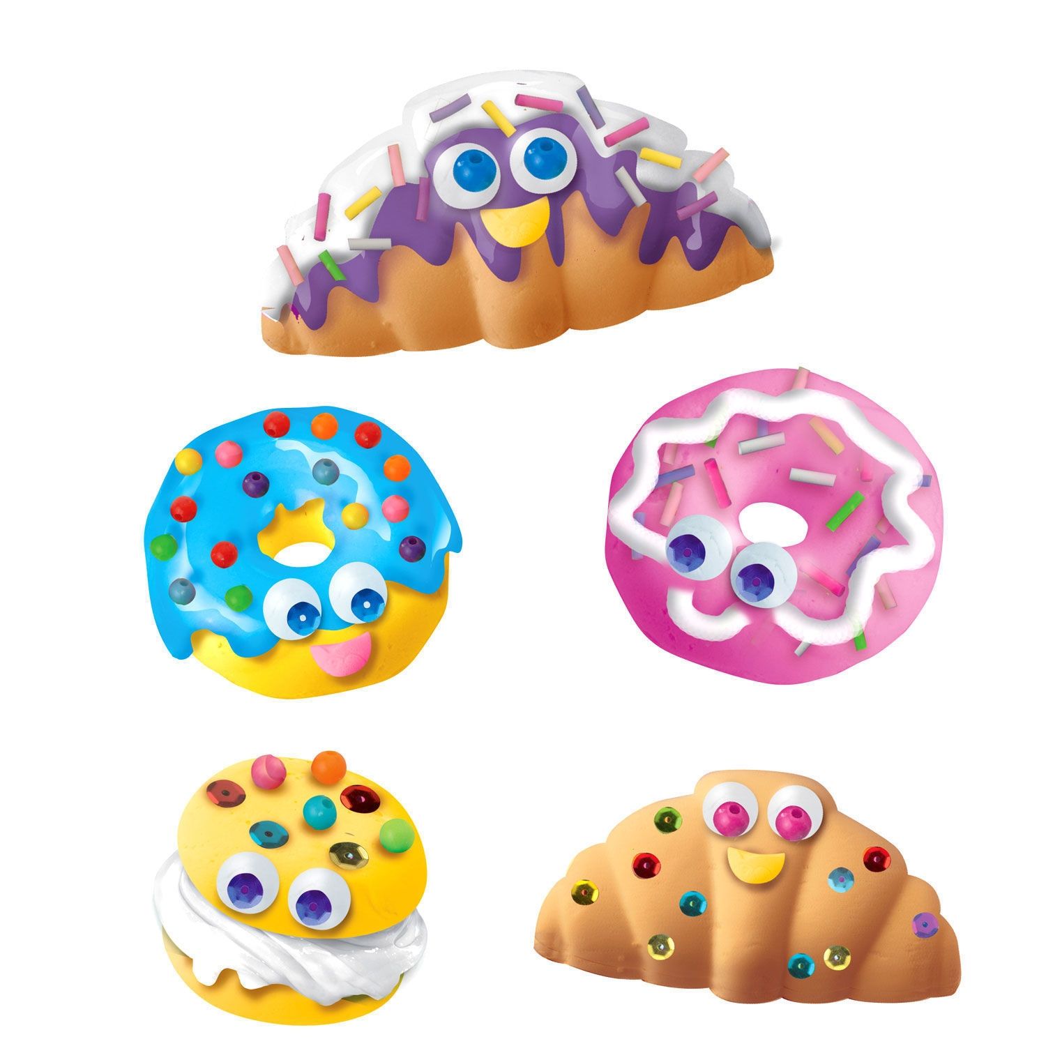 Cra-Z-Art Pastry Mania - Slime Ζαχαροπλαστείο, Φτιάξε Γλυκά από Slime (6+ Ετών) CRSLIM33
