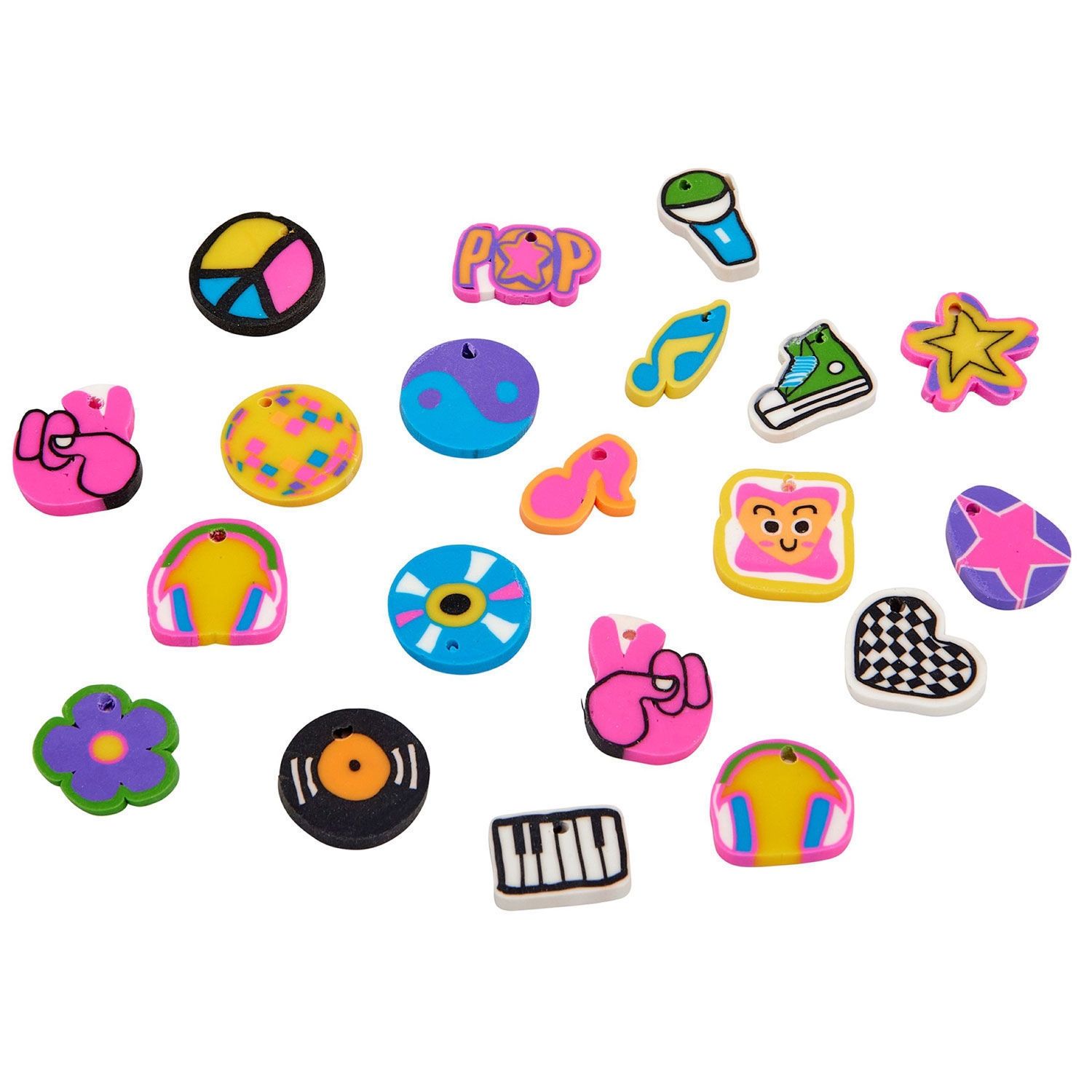 Cra-Z-Loom Rock & Roll - Αργαλειός Βραχιολιών με Charms και Γράμματα (8+ Ετών) Lexibook CRLOOM6