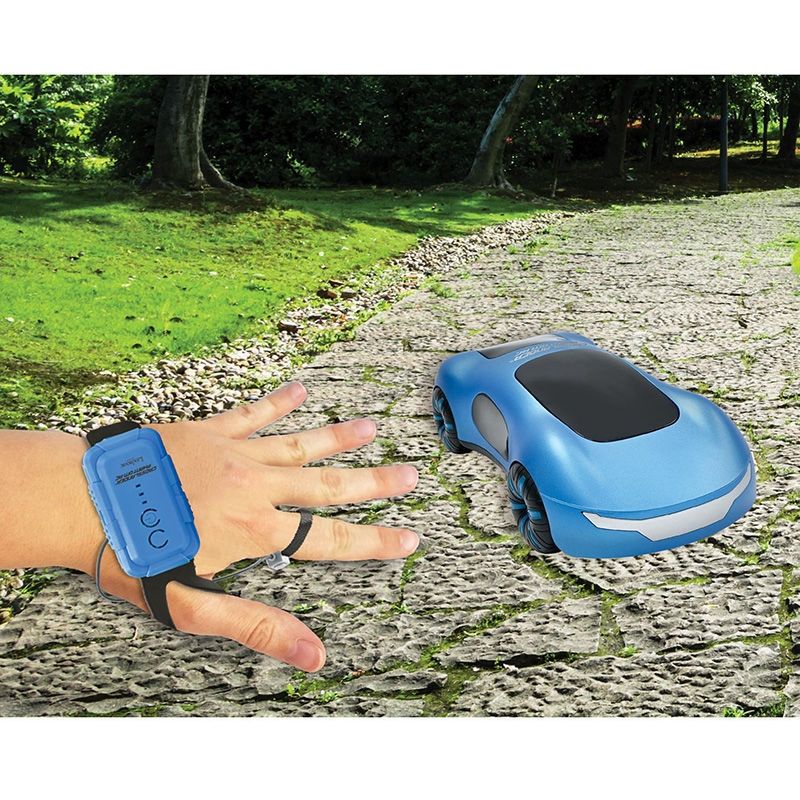 Crosslander® Phantom - Επαναφορτιζόμενο RC Αγωνιστικό Αυτοκίνητο με Καπνό, Φώτα & Gesture Control - Lexibook RC65