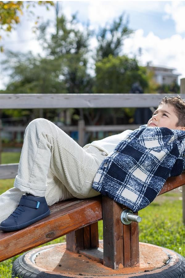 Παιδικά Παπούτσια Hightop - Μπλέ (Μεγέθη 24-32)