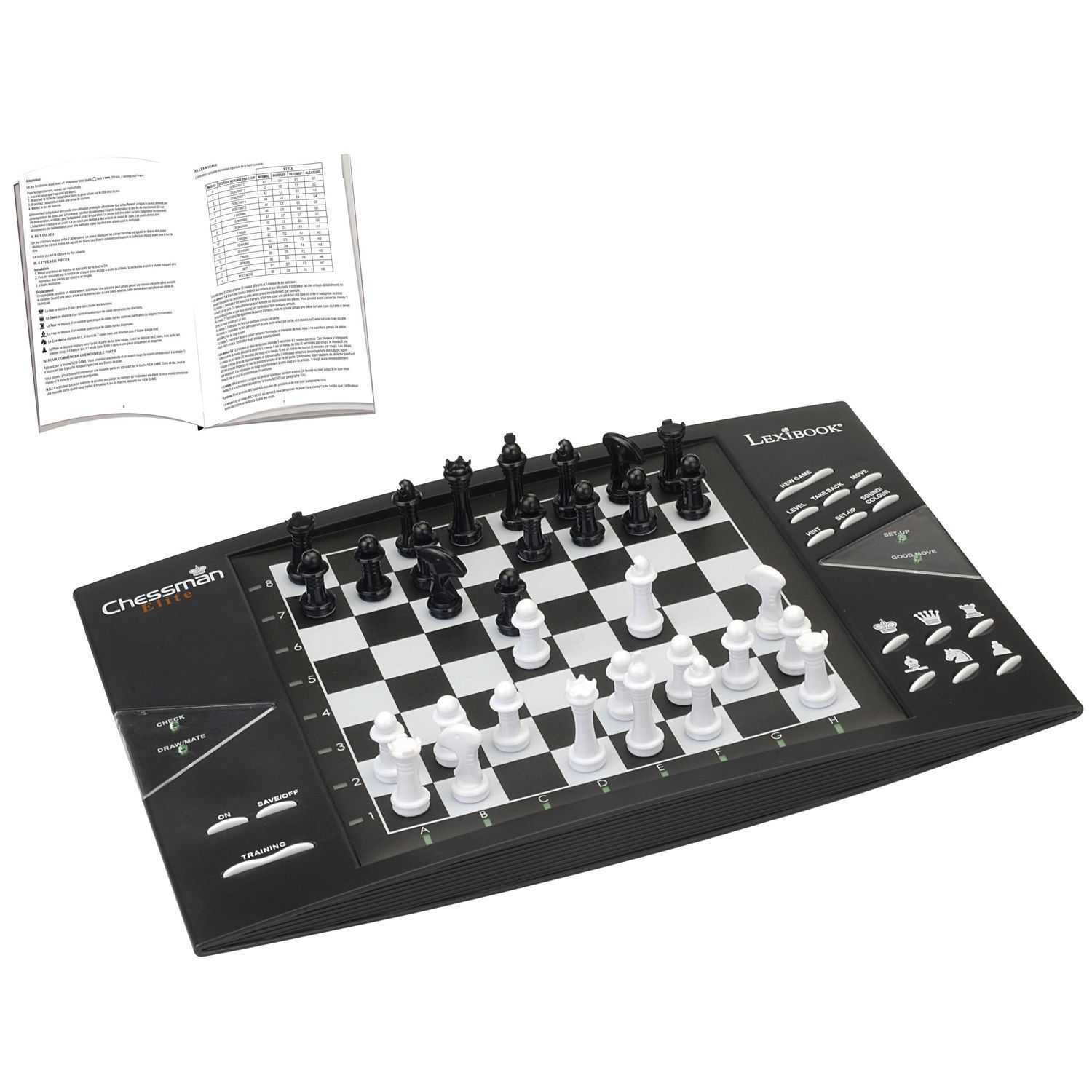 ChessMan® Elite - Ηλεκτρονικό Σκάκι με 64 Επίπεδα Δυσκολίας και LED Ενδείξεις CG1300