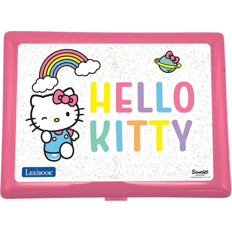 Δίγλωσσο Εκπαιδευτικό Laptop Hello Kitty με Ποντίκι 4+ Ετών - 124 Δραστηριότητες Lexibook JC598HKi8