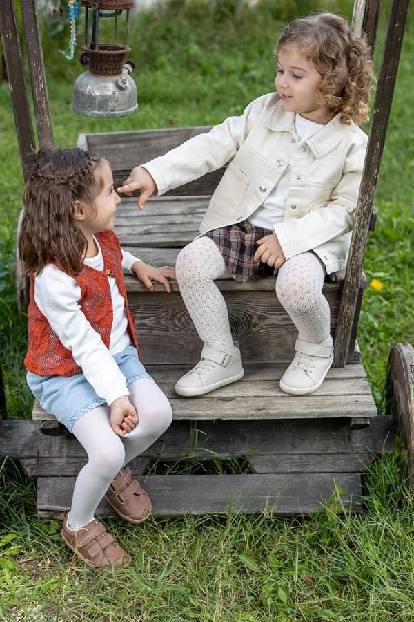 Παιδικά Παπούτσια Hightop - Μπεζ (Μεγέθη 24-32)