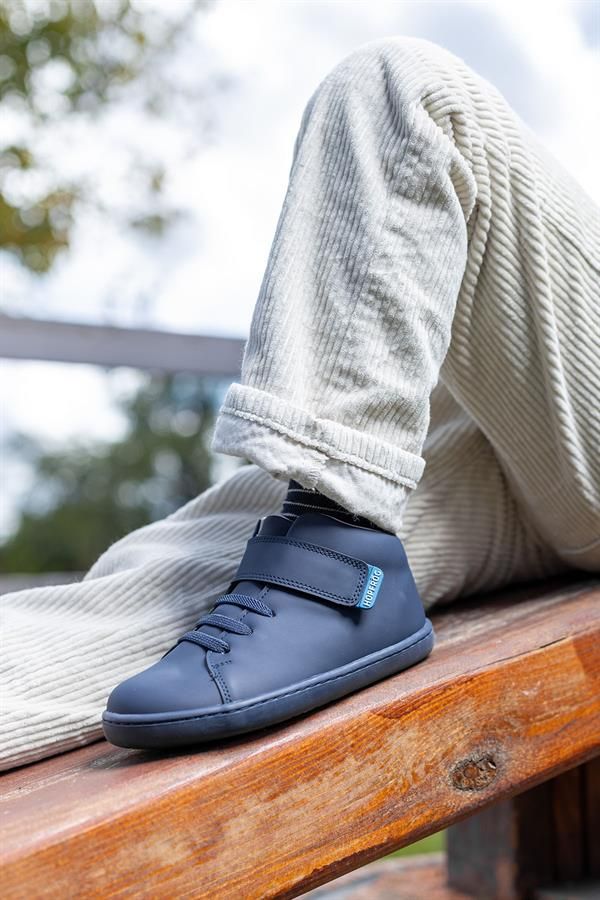 Παιδικά Παπούτσια Hightop - Μπλέ (Μεγέθη 24-32)