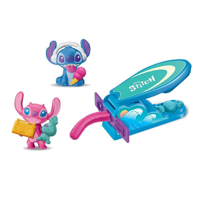 Cra-Z-Art Softee Dough Stitch - Σετ Μαλακής Πλαστελίνης με Καλούπια Για Φιγούρες Stitch Lexibook CRDOUGH50D