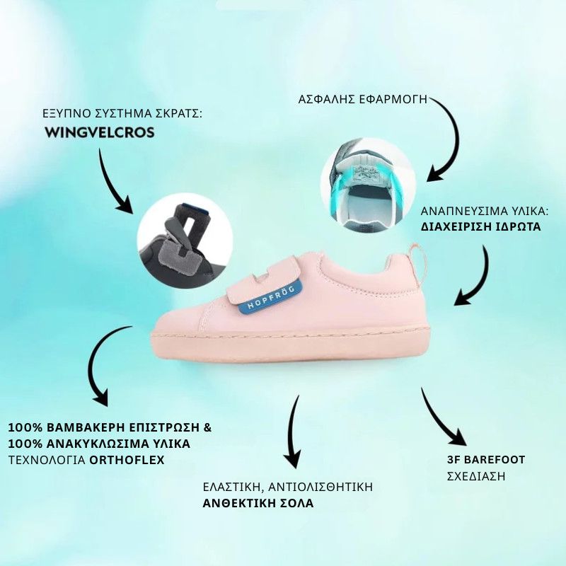 Παιδικά Παπούτσια Casual - Ροζ (Μεγέθη 20-32)