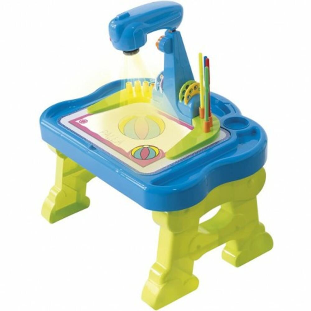 Εκπαιδευτικό Θρανίο με Προτζέκτορα LED Carotina Lisciani 88614 - Σχολή Γραφής & Αλφάβητου