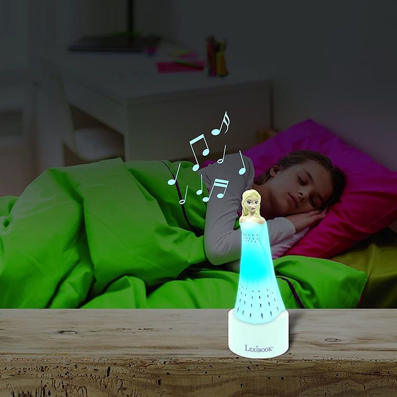 Παιδικό Φωτάκι Νυκτός Frozen με Ηχείο & Αλλαγή Χρωμάτων - Lexibook .NS01FZ