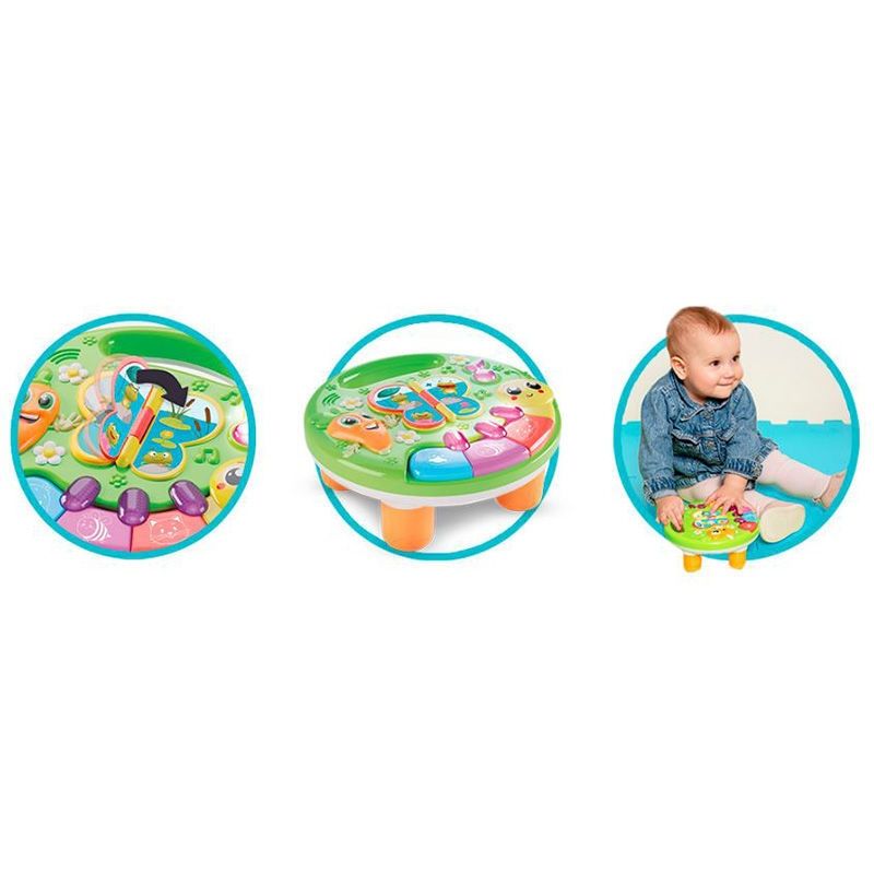 Mini Εκπαιδευτικό Τραπεζάκι Ζωάκια με Ήχους & Φώτα Carotina Baby Lisciani 109913