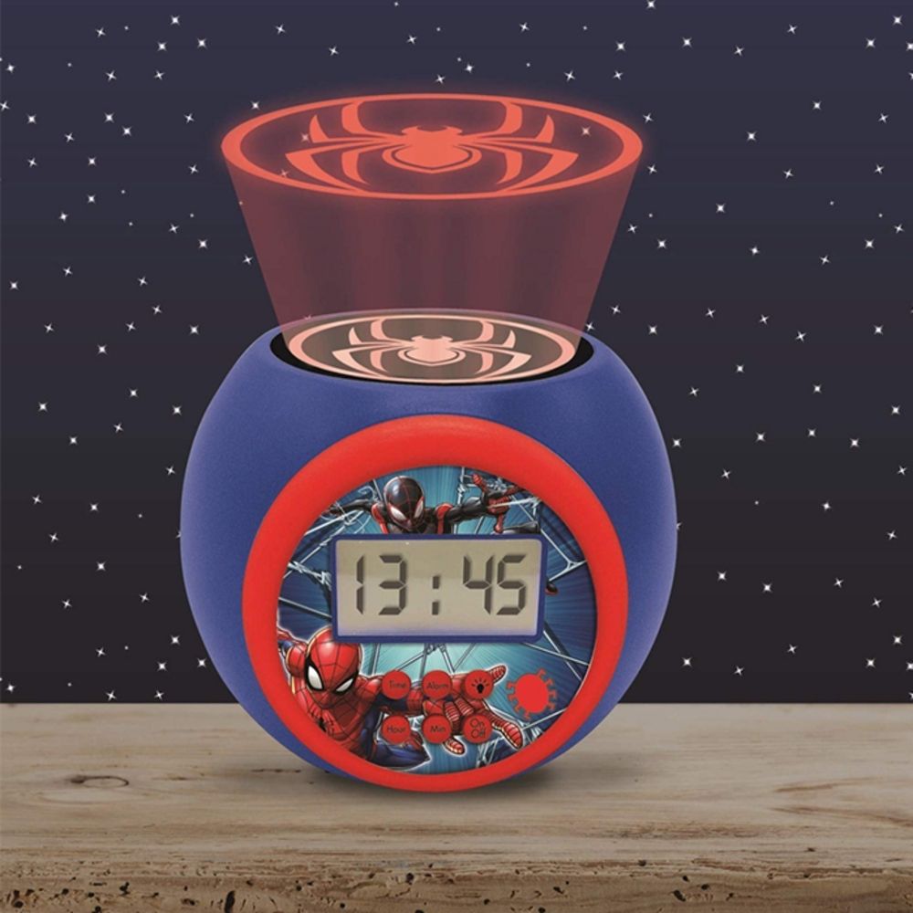 ΞΥΠΝΗΤΗΡΙ-ΠΡΟΤΖΕΚΤΟΡΑΣ SPIDERMAN ME ΧΡΟΝΟΔΙΑΚΟΠΤΗ