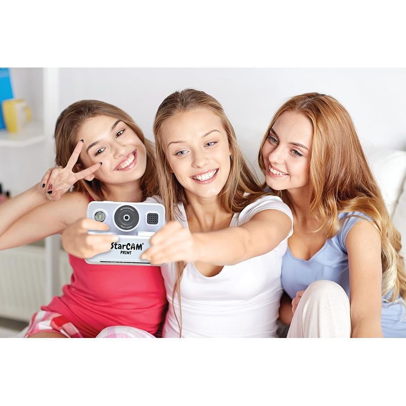Starcam® Print Classic - Instant Camera με Εκτυπωτή & Kit Εξατομίκευσης | Retro HD Φωτογραφική Μηχανή DJ160 Lexibook