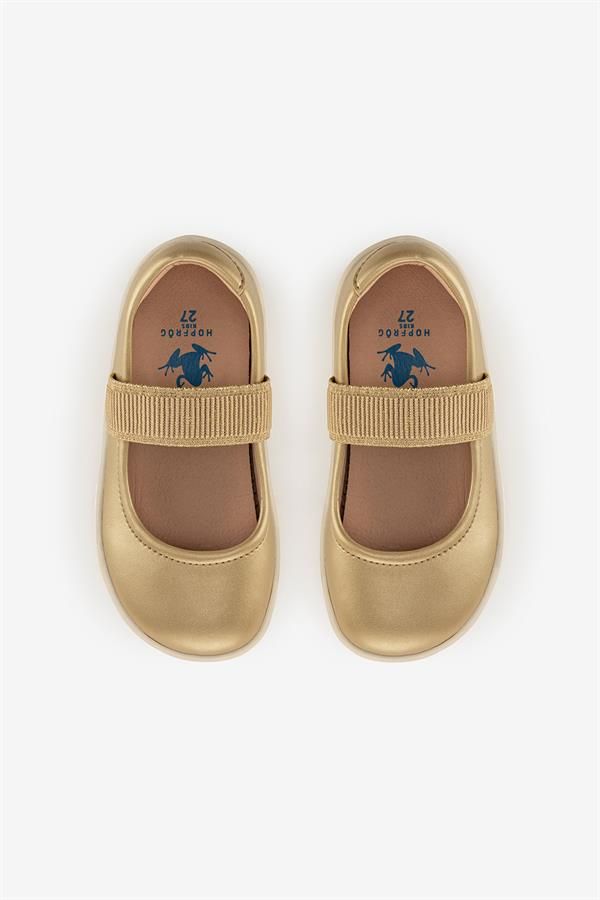 Παιδικά Παπούτσια Mary Jane - Χρυσαφί (Μεγέθη 24-32)