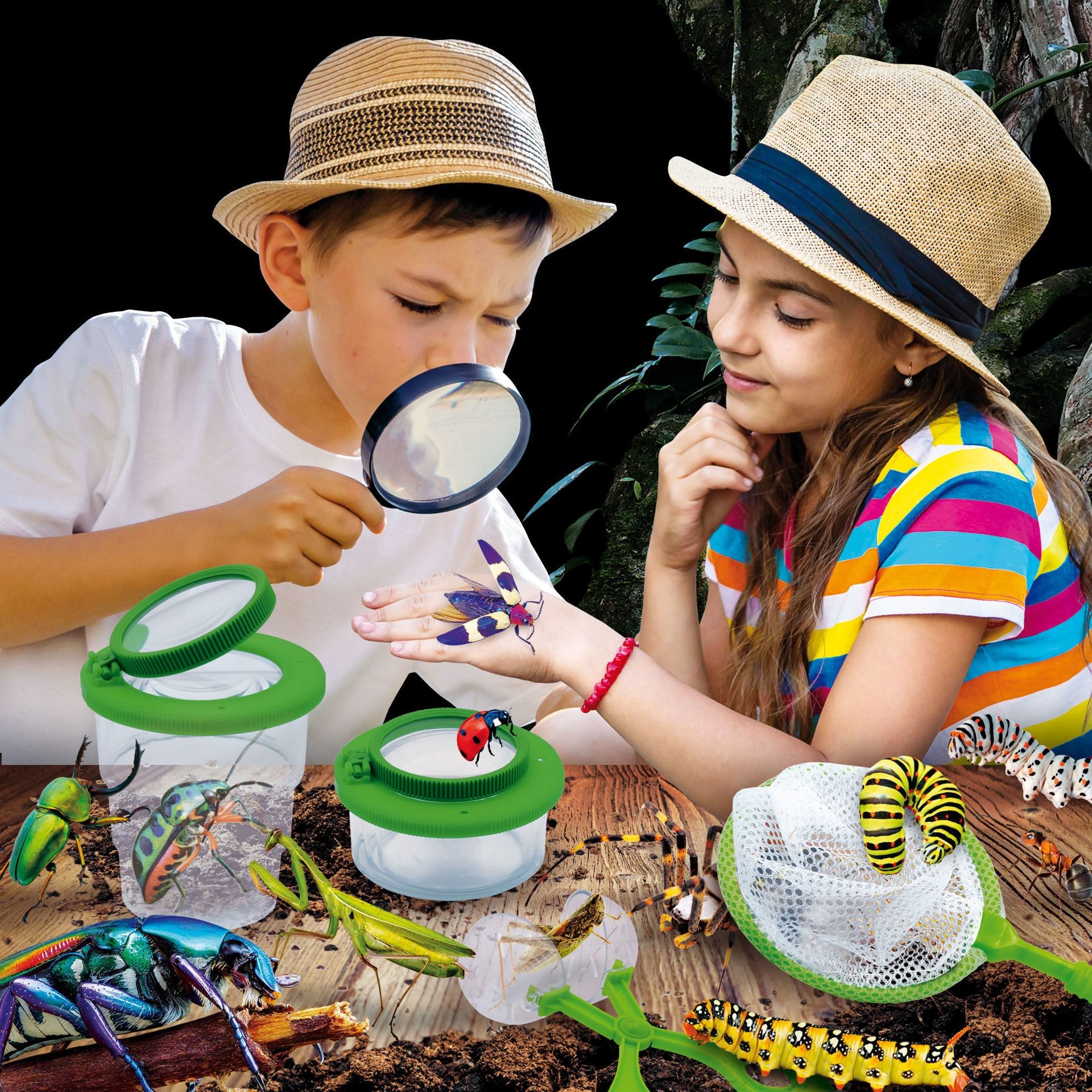 Εργαστήριο Εντόμων Lisciani - Εκπαιδευτικό Σετ με 50+ Πειράματα & Εργαλεία Παρατήρησης 97371