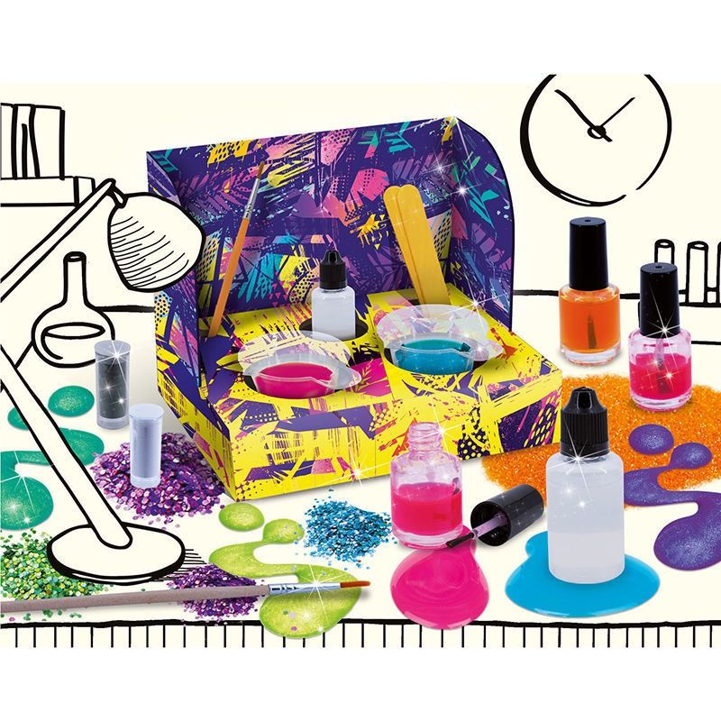 Εργαστήριο Βερνικιών Νυχιών Lisciani - Βερνίκια που Αλλάζουν Χρώμα με Θερμοκρασία 86269