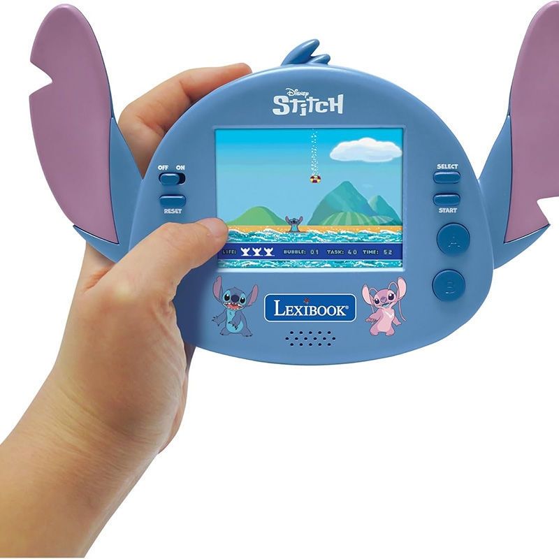 Lexibook Disney Stitch Φορητή Κονσόλα Cyber Arcade - 50 Παιχνίδια με Έγχρωμη LCD Οθόνη 2.5" JL3180D