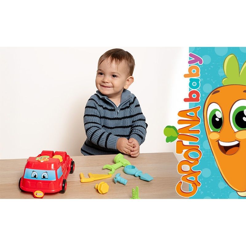 Carotina Baby Edu Shapes - Το Πρώτο μου Φορτηγό (Παιχνίδι Μηχανικού) Lisciani 109968