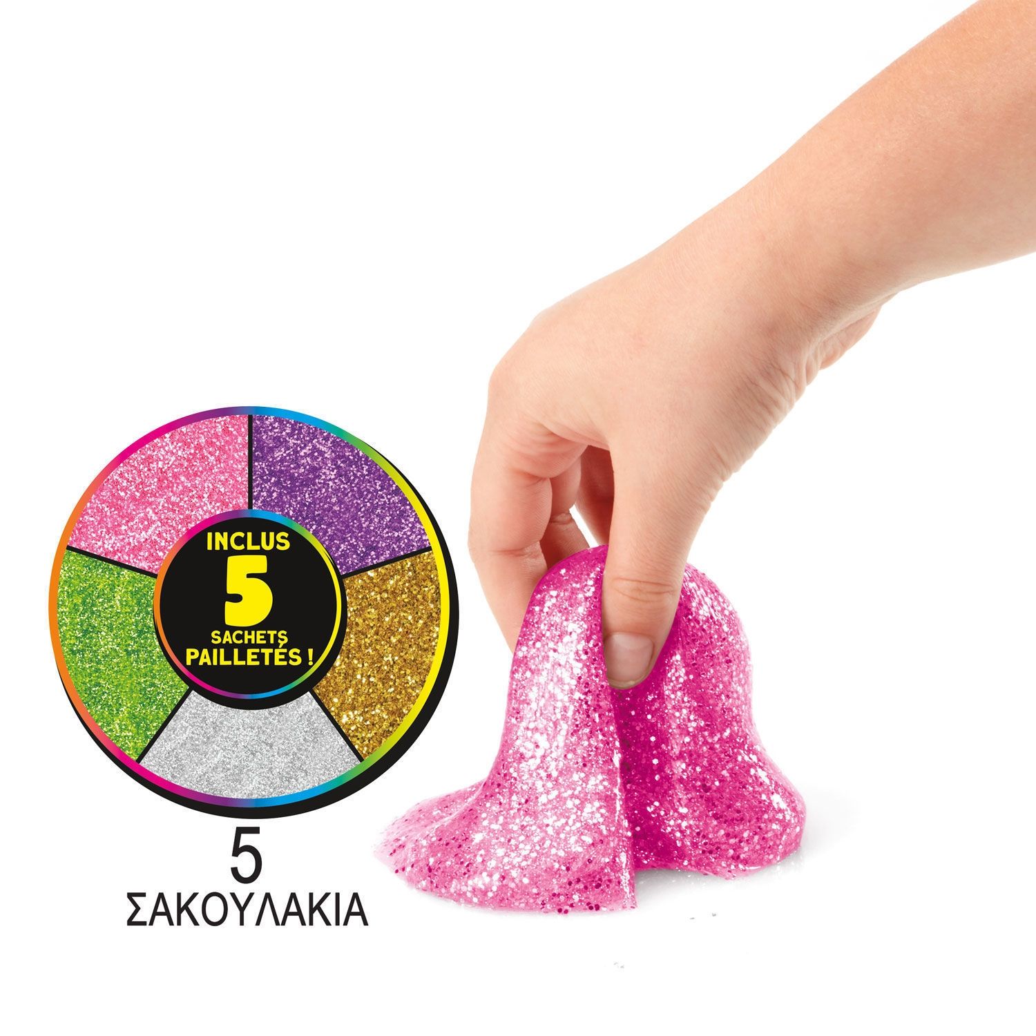 Cra-Z-Art Compounds Medium Pack - Σετ 4 Διαφορετικών Υφών με Glitter -