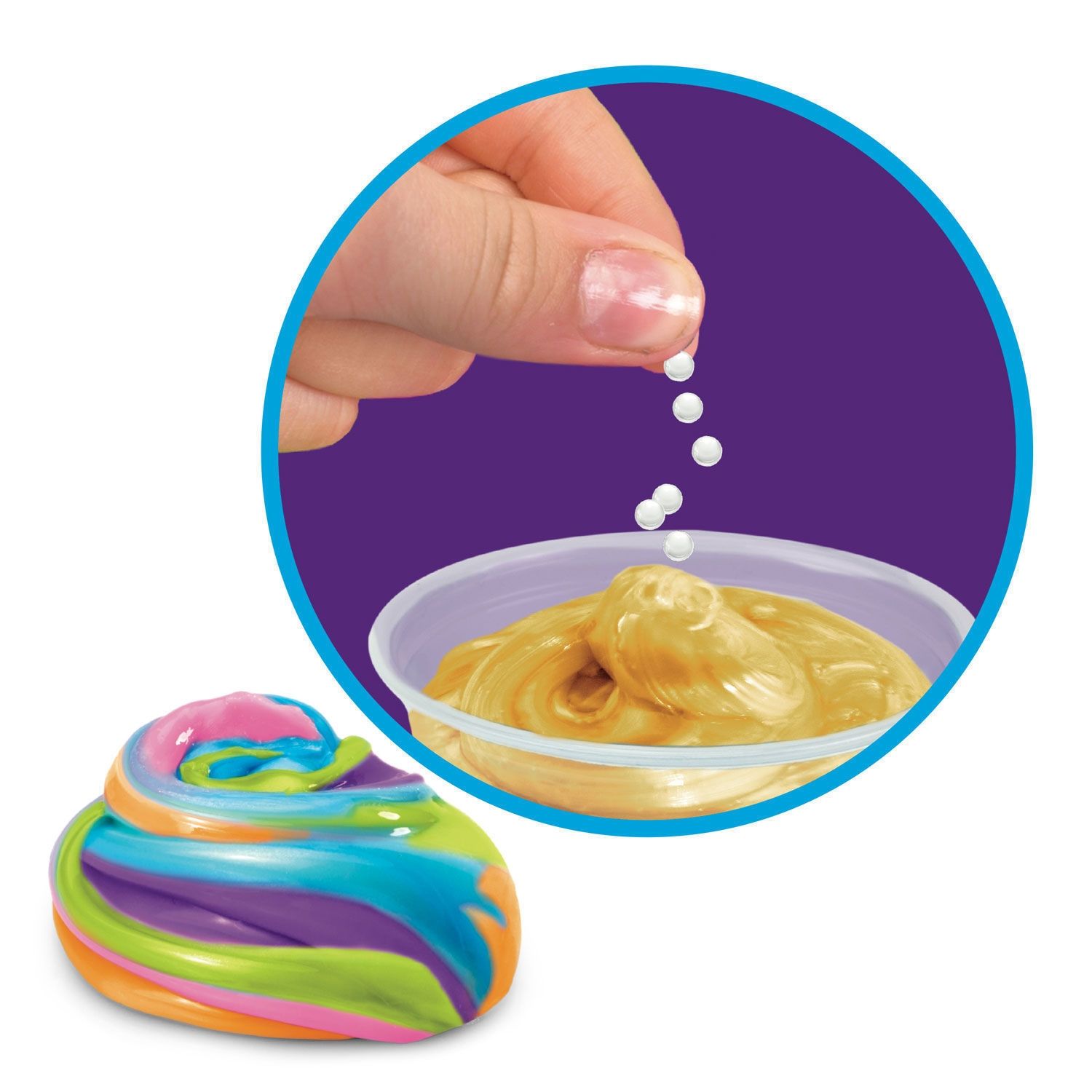 Cra-Z-Art Slimy Blendz Mix Kit - Σετ 12 Χρωμάτων Slime για Ανάμειξη Lexibook CRSLIM4