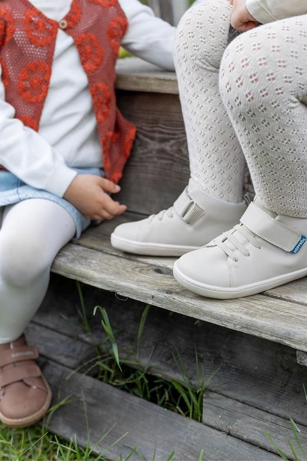 Παιδικά Παπούτσια Hightop - Μπεζ (Μεγέθη 24-32)