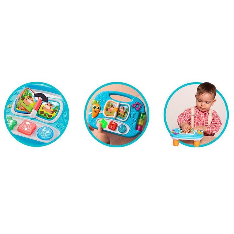 Mini Εκπαιδευτικό Τραπεζάκι Φάρμα με Ήχους & Φώτα Carotina Baby Lisciani 109906
