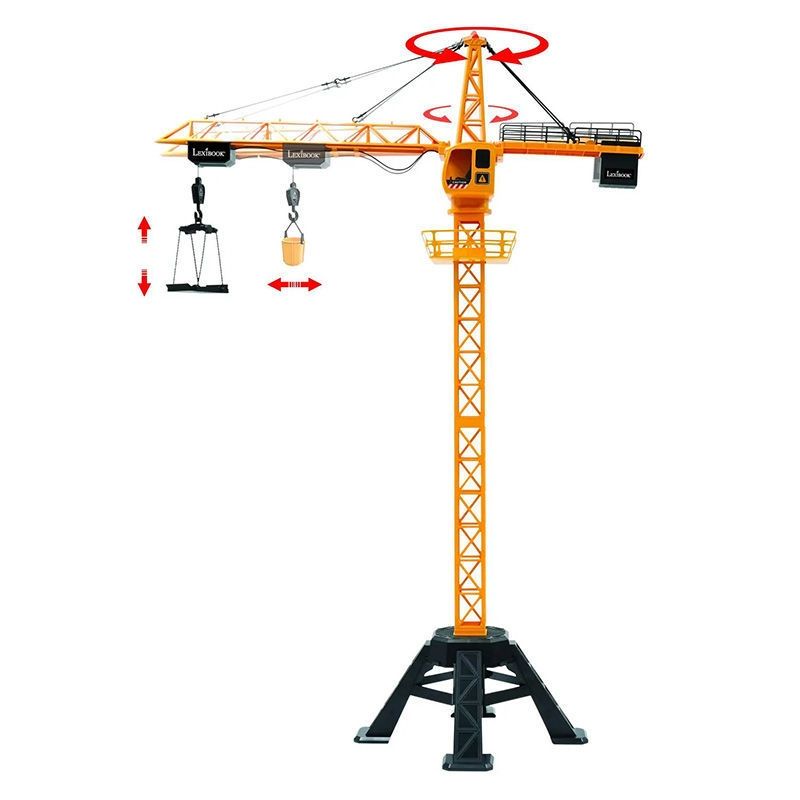 CROSSLANDER® PRO Τηλεχειριζόμενος Γερανός - Ύψος 1.28m με Ήχους & Φώτα Lexibook RCP35