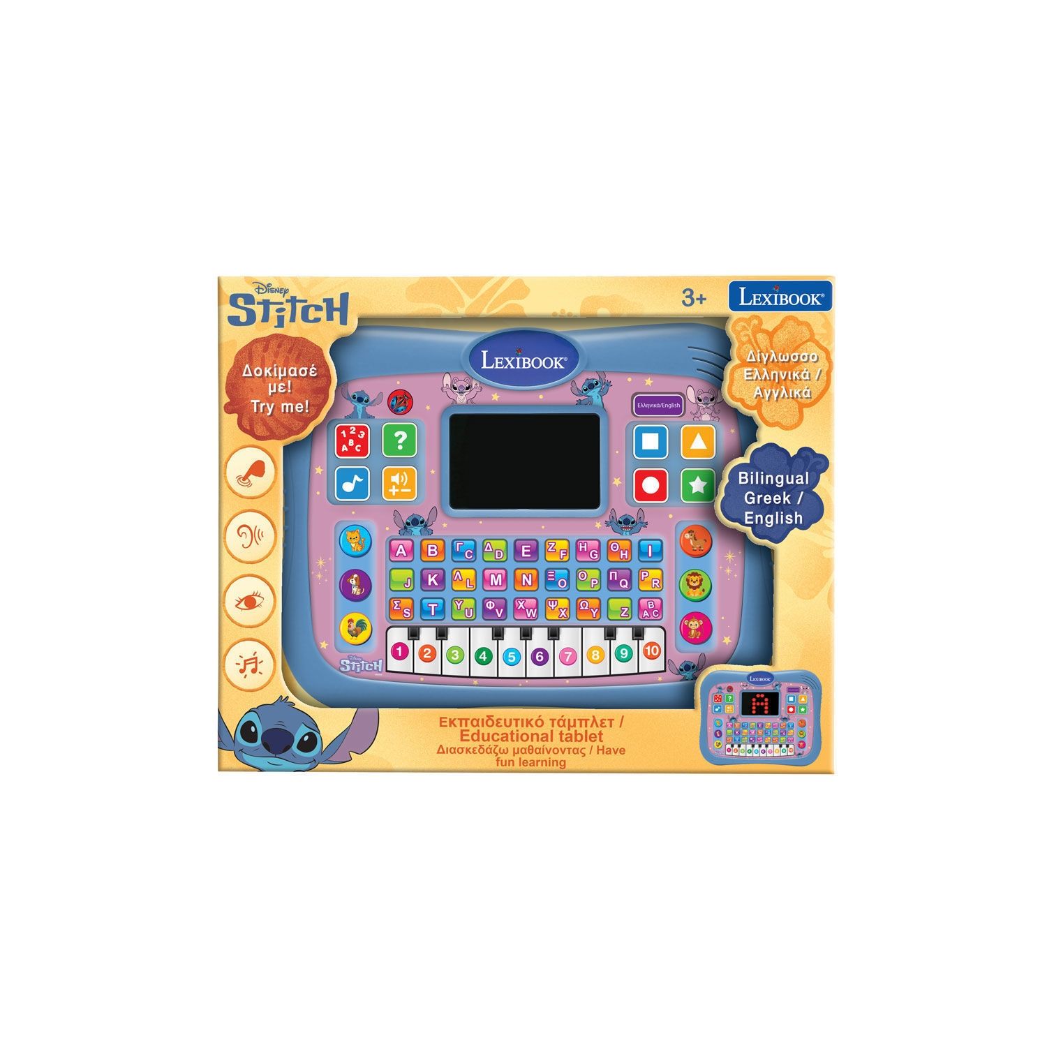 Εκπαιδευτικό Δίγλωσσο Tablet Stitch 3+ Ετών Lexibook JCPAD007Di8