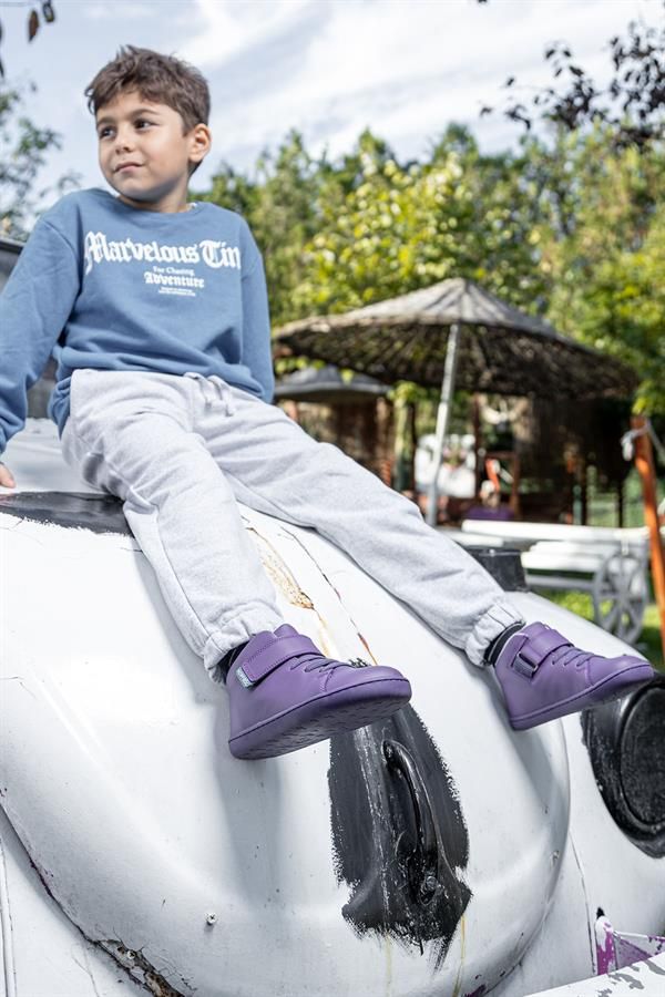 Παιδικά Παπούτσια Hightop - Μωβ (Μεγέθη 24-32)