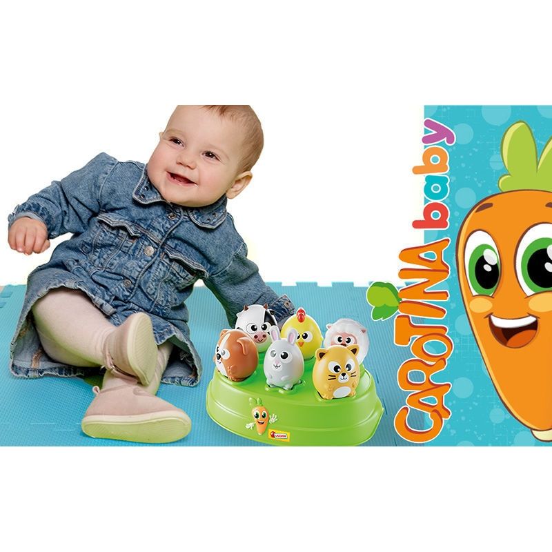 Carotina Baby Edu Shapes - Φάρμα με Ζώα (Παιχνίδι Σχημάτων & Λογικής) Lisciani 109944