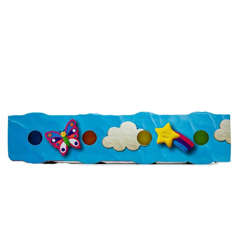 Cra-Z-Art Softee Dough - 8 Δοχεία Μαλακής Πλαστελίνης x 113g - Ζωηρά Χρώματα - 2+ Ετών Lexibook CRDOUGH1