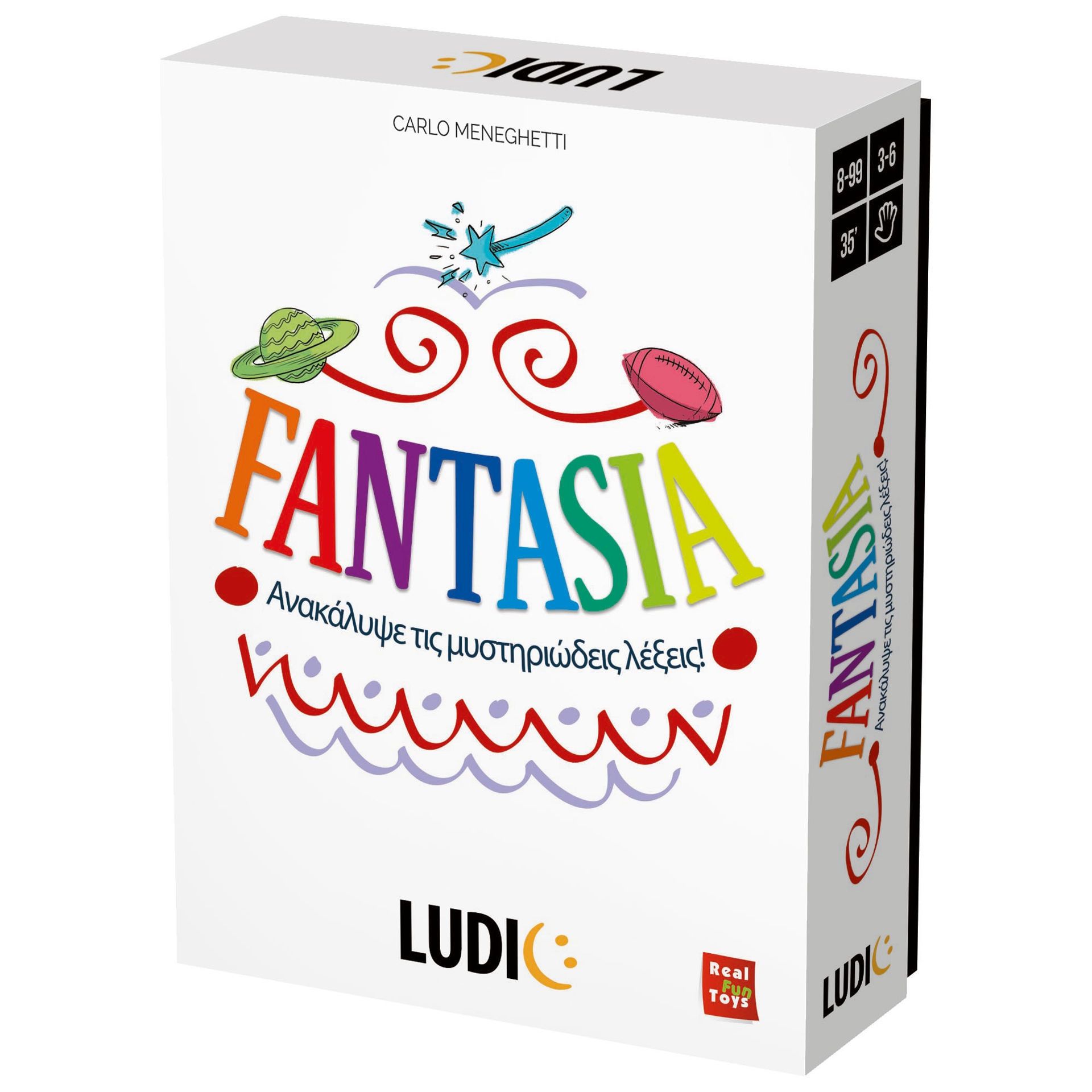 Επιτραπέζιο Παιχνίδι Φαντασία Headu Ludic 52736