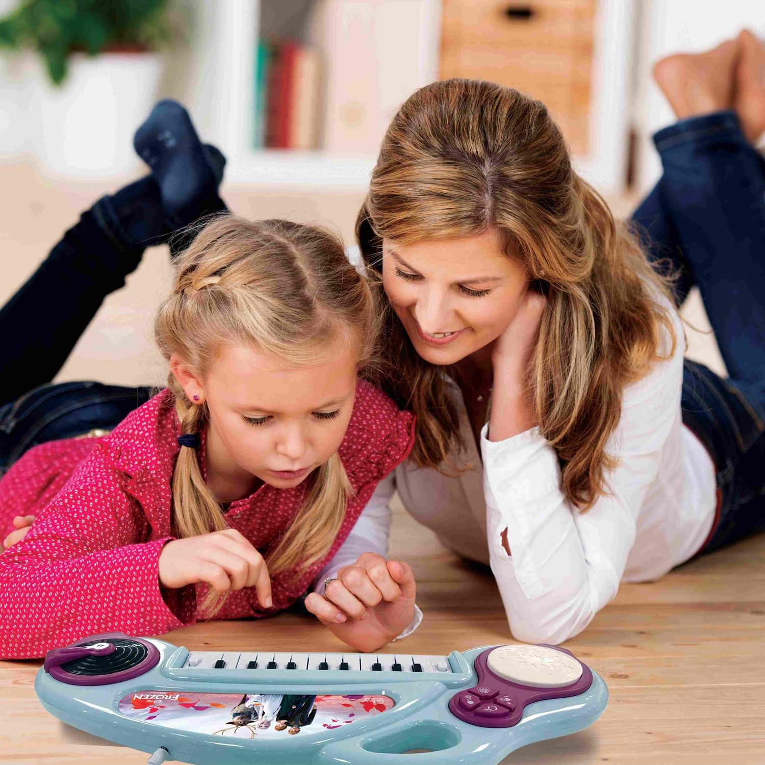 Ηλεκτρονικό αρμόνιο Frozen με φωτάκια και μικρόφωνο Lexibook K704FZ