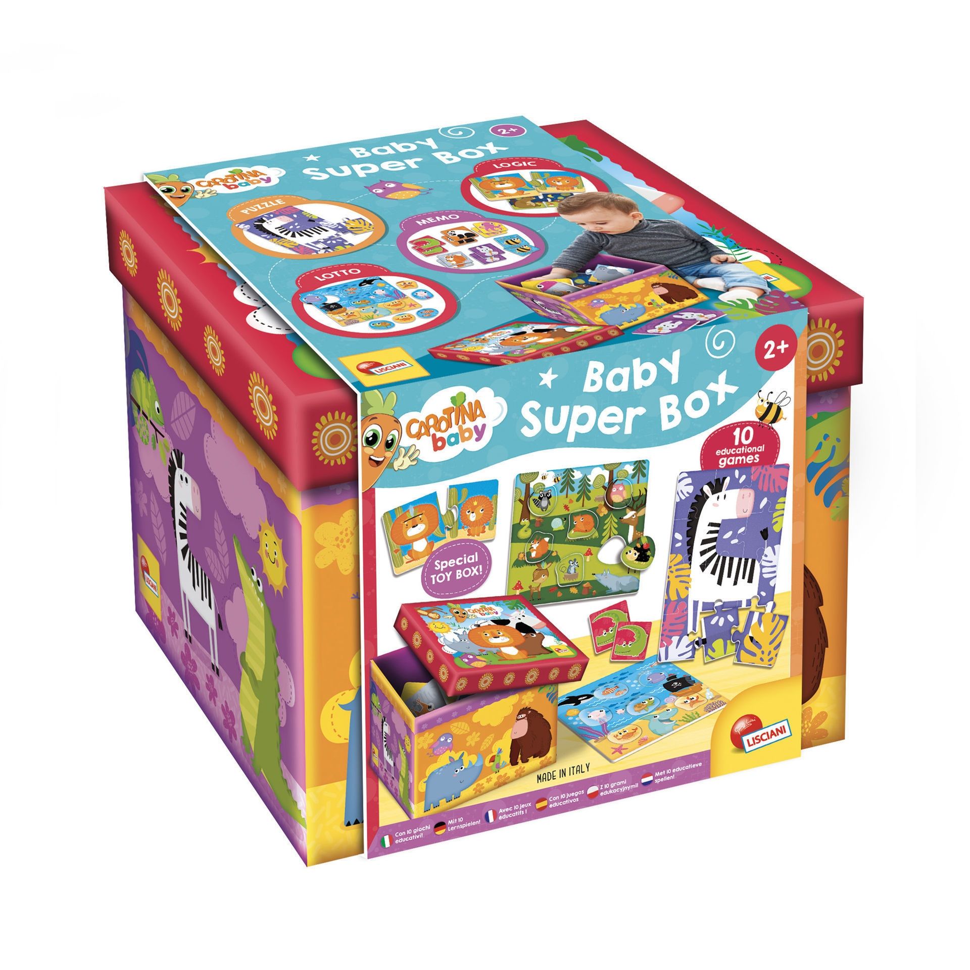 Εκπαδευτικό Σετ Παιχνιδιών για 1-4 ετών Carotina Baby Super Box