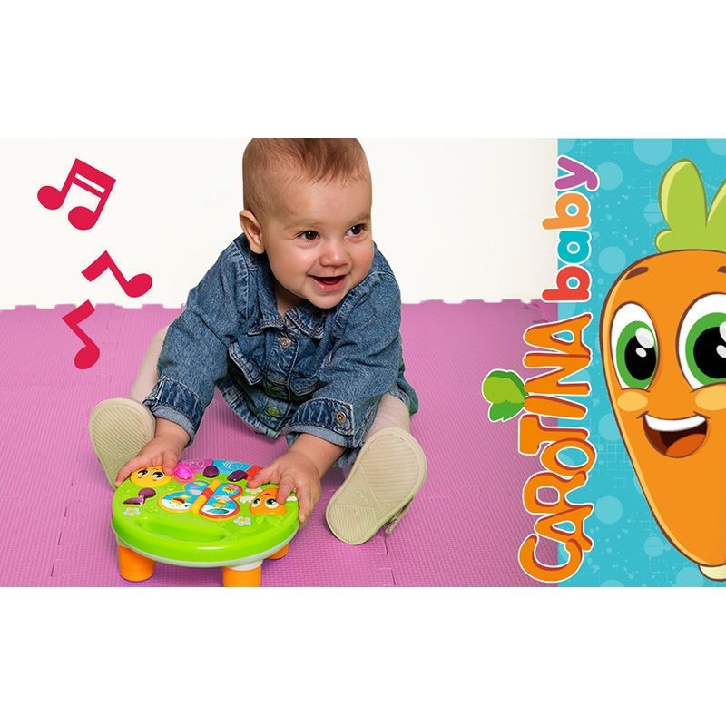 Mini Εκπαιδευτικό Τραπεζάκι Ζωάκια με Ήχους & Φώτα Carotina Baby Lisciani 109913