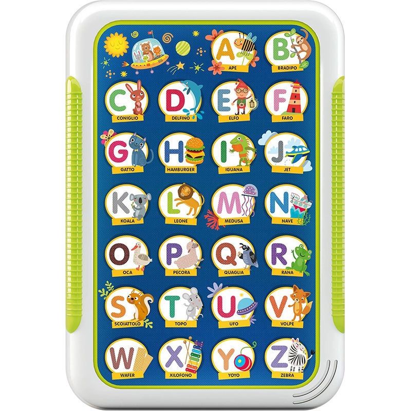 Ηλεκτρονικό Αλφαβητάρι Αφής Montessori - Διαδραστικό Εκπαιδευτικό Παιχνίδι με Ήχους & Κουίζ 95056