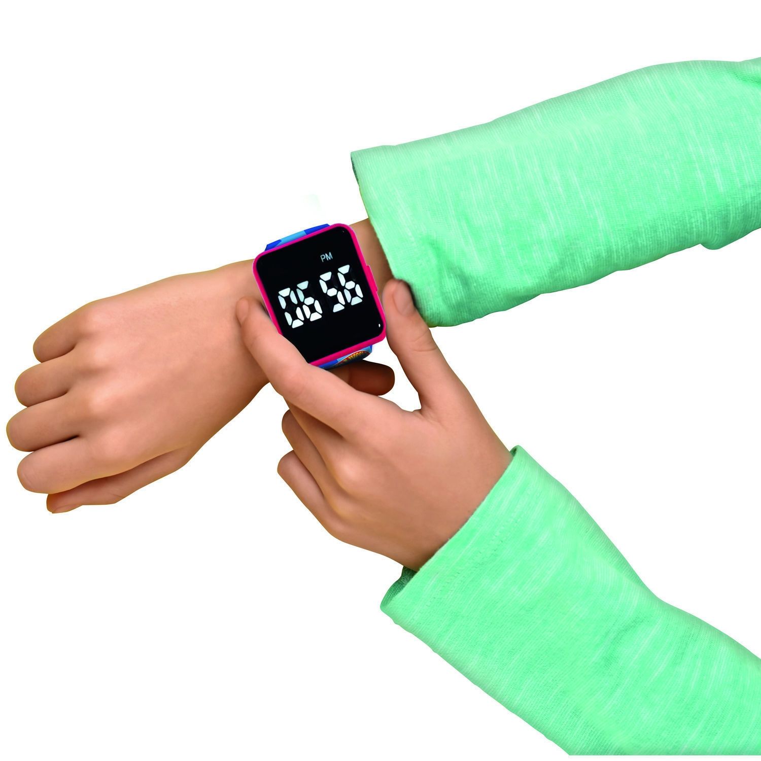 Ψηφιακό ρολόι χειρός  Hot Wheels με προβολή ώρας Led  12 ή 24 ωρών Lexibook DMW060HW