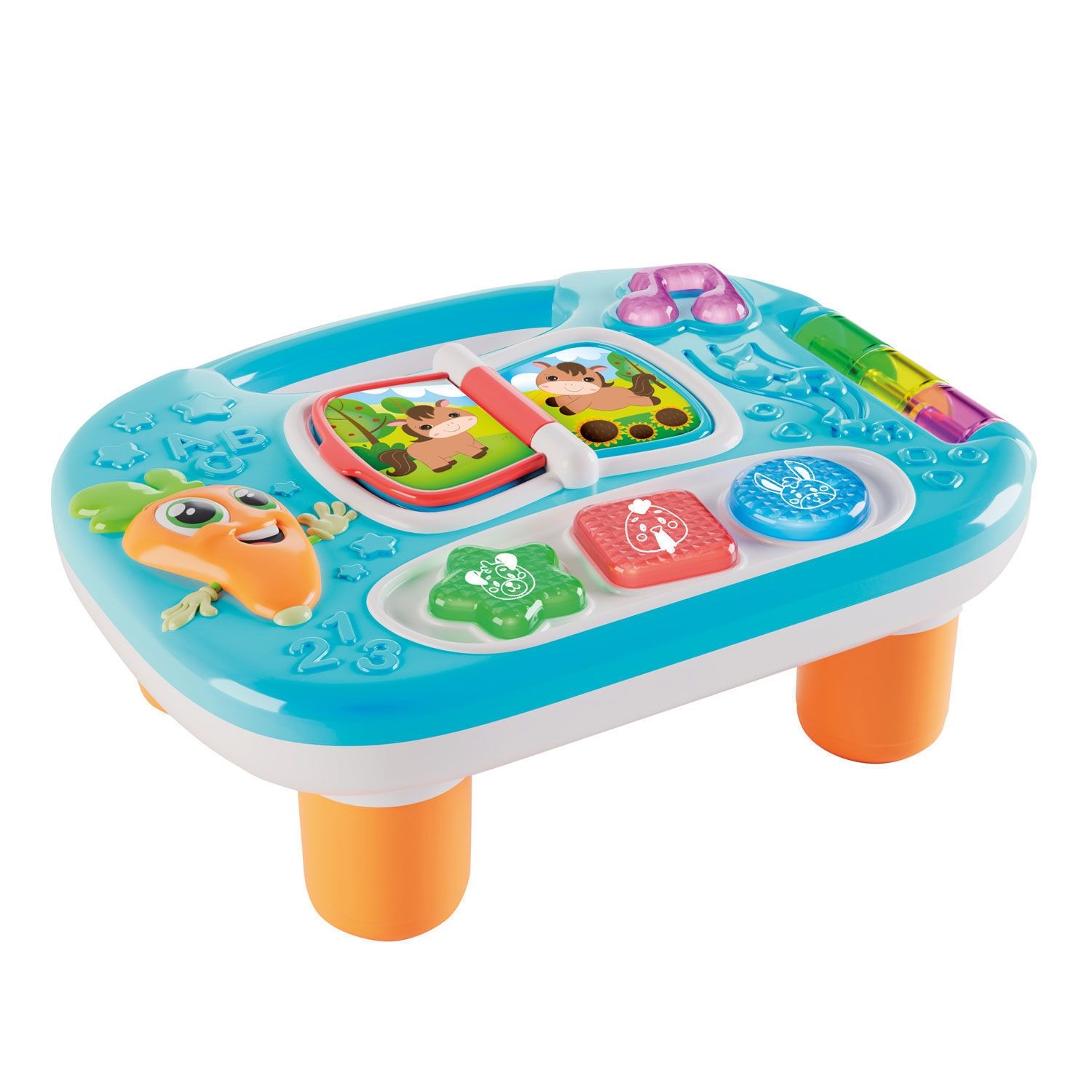 Mini Εκπαιδευτικό Τραπεζάκι Φάρμα με Ήχους & Φώτα Carotina Baby Lisciani 109906