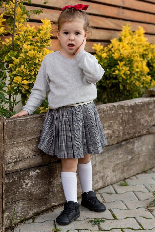 Παιδικά Παπούτσια Hightop - Μαύρα (Μεγέθη 24-32)