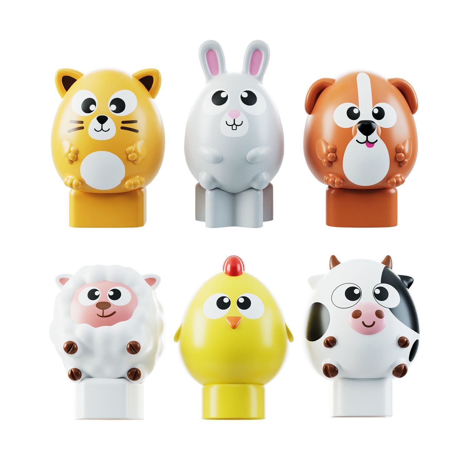 Carotina Baby Edu Shapes - Φάρμα με Ζώα (Παιχνίδι Σχημάτων & Λογικής) Lisciani 109944