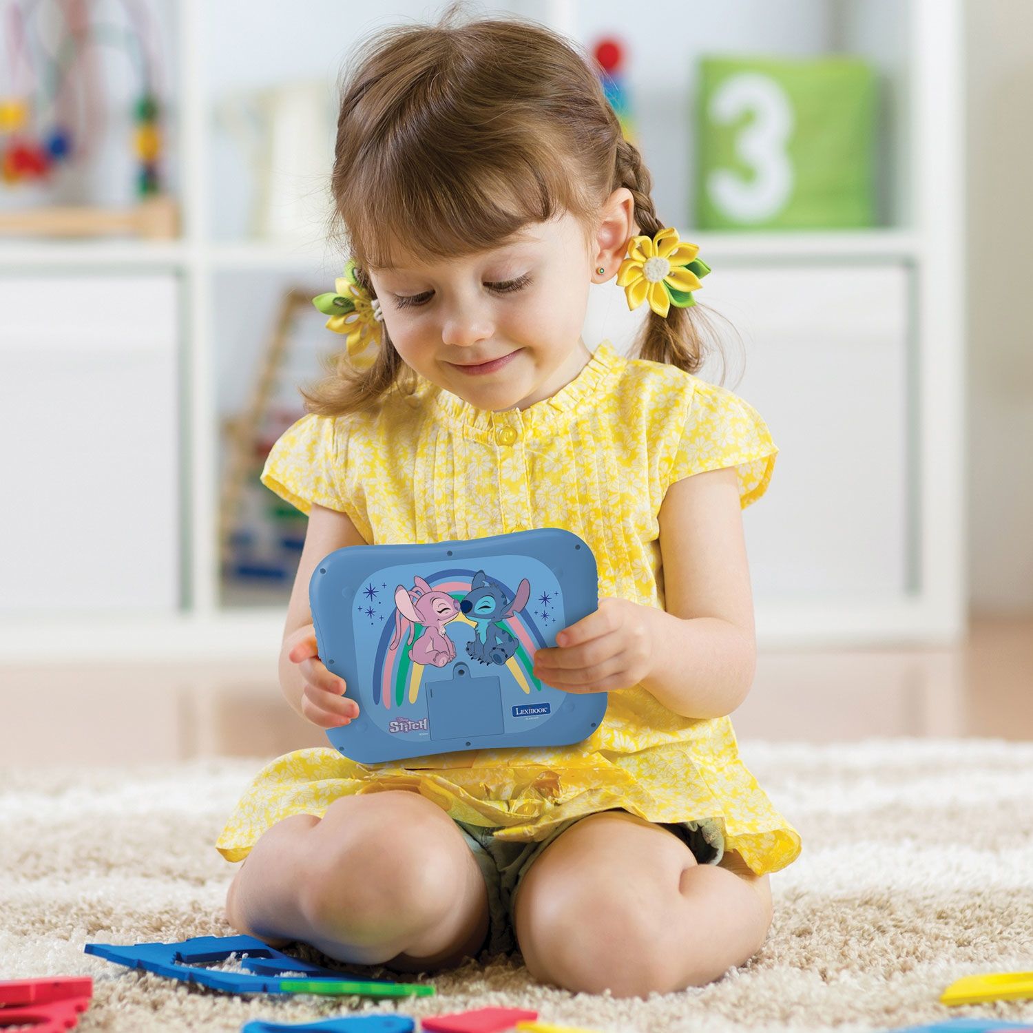 Εκπαιδευτικό Δίγλωσσο Tablet Stitch 3+ Ετών Lexibook JCPAD007Di8