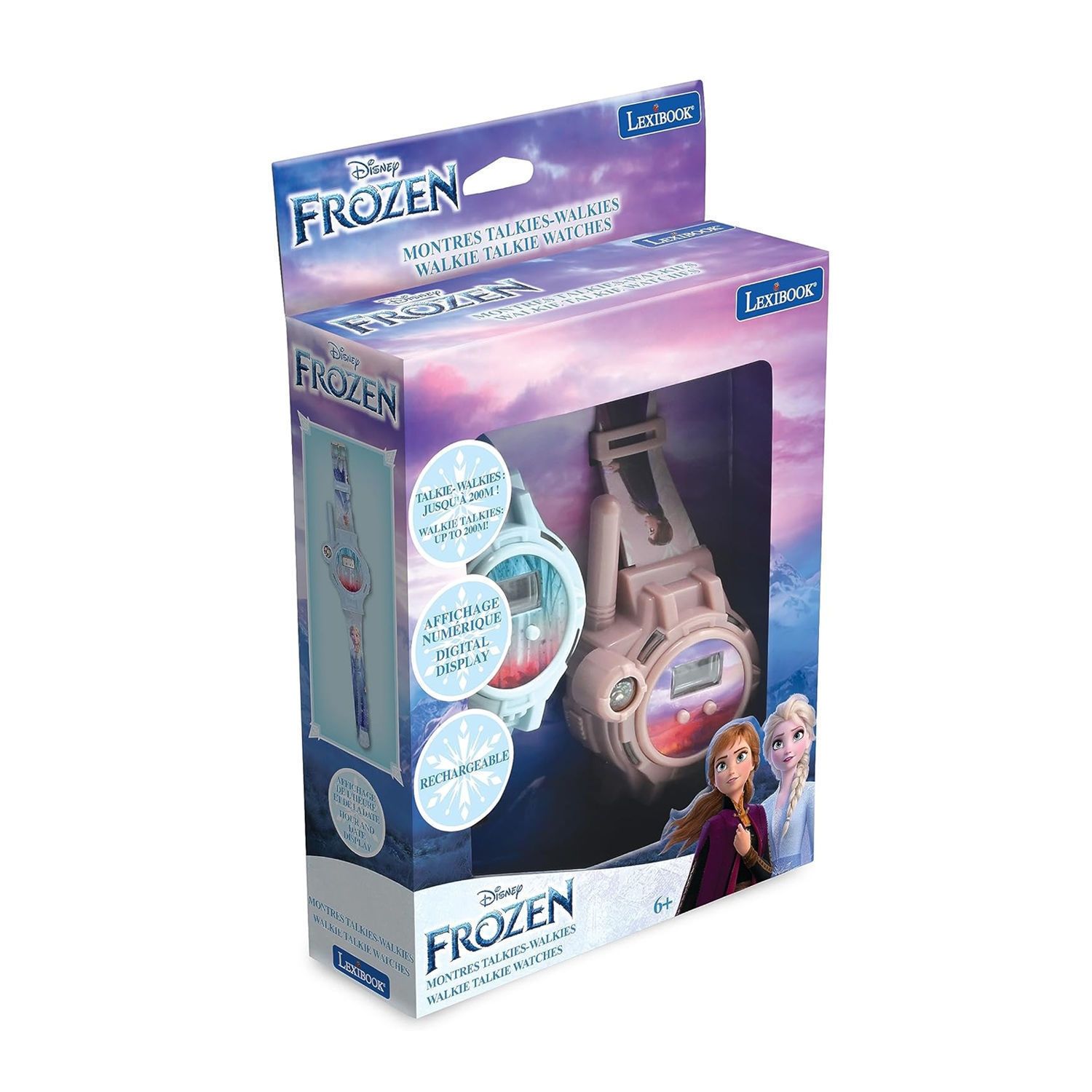 Ψηφιακό Ρολόι Χειρός Με Walkie Talkie Disney Frozen DMWTW1FZ