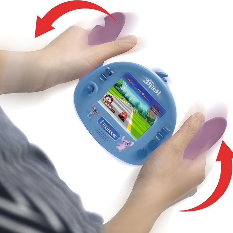 Lexibook Disney Stitch Φορητή Κονσόλα Cyber Arcade - 50 Παιχνίδια με Έγχρωμη LCD Οθόνη 2.5" JL3180D