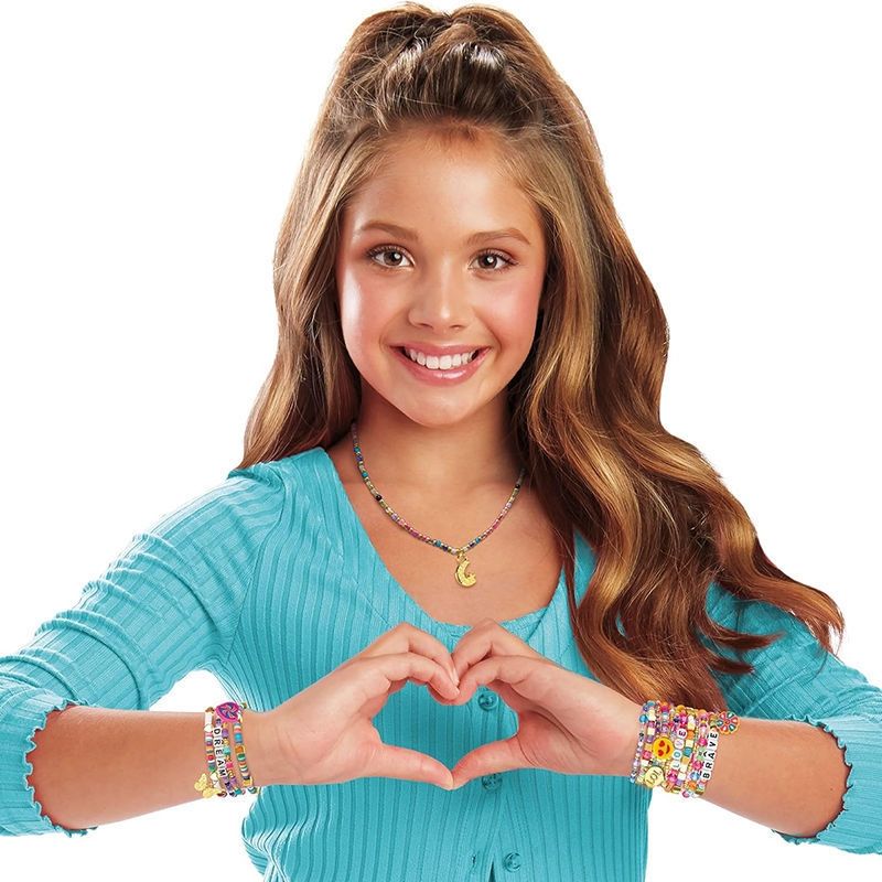 Cra-Z-Art Bead Mania Friendship Studio - Σετ Κατασκευής Βραχιολιών με 4500+ Χάντρες - 8+ Ετών Lexibook CRSS44