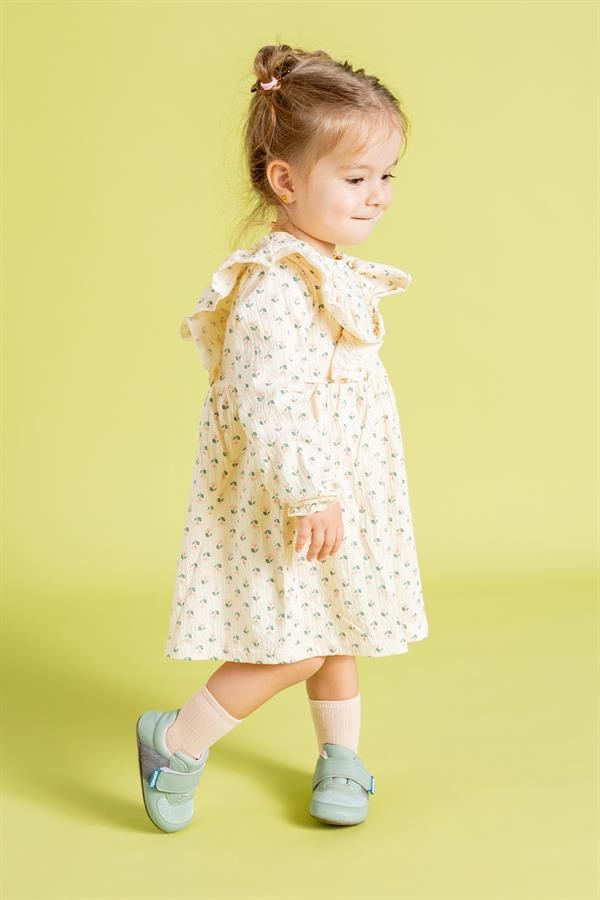 Παιδικά Παπούτσια First Prime - Πράσινο παστέλ (Μεγέθη 17-23)