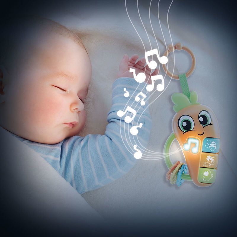 Carotina Baby Carrot (Καρότο) - Ηλεκτρονική Κουδουνίστρα με Ήχους & Φώτα Lisciani 109876