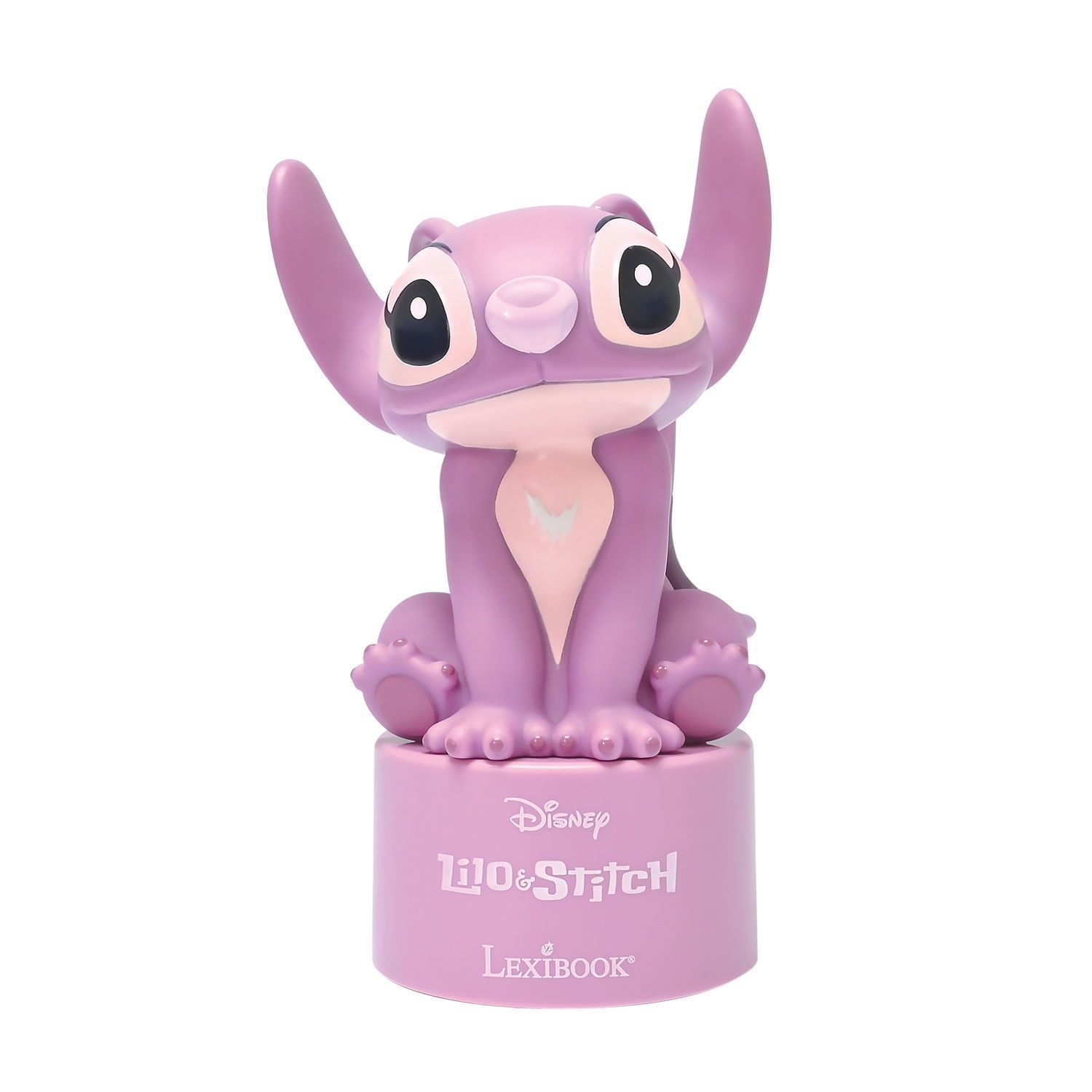 Νυχτερινό Φωτάκι Led Disney Stitch Angel Night Light με Ηχείο & Αλλαγή Χρώματος Lexibook NS01D1