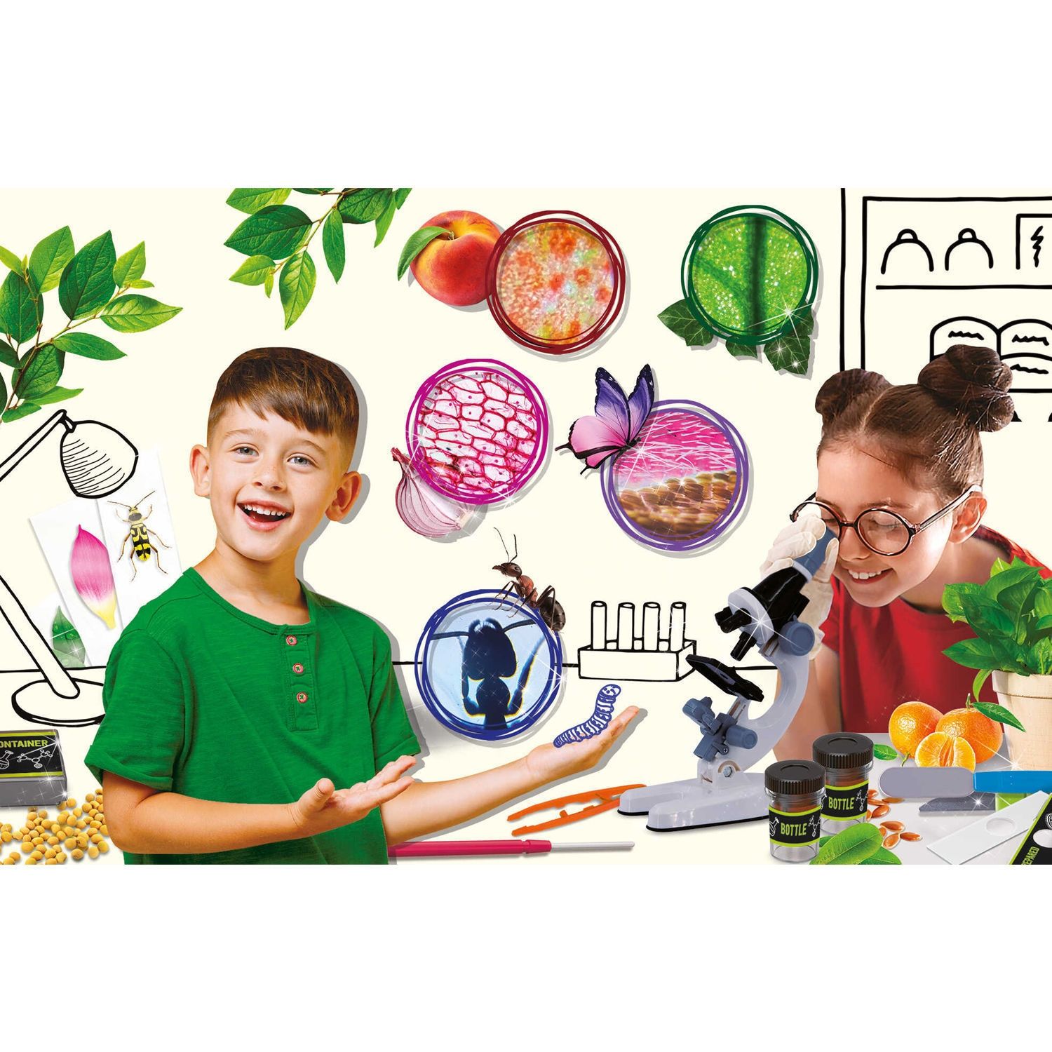 Το Πρώτο μου Μικροσκόπιο Lisciani 1200x - Εκπαιδευτικό Σετ Νεαρού Επιστήμονα 97388