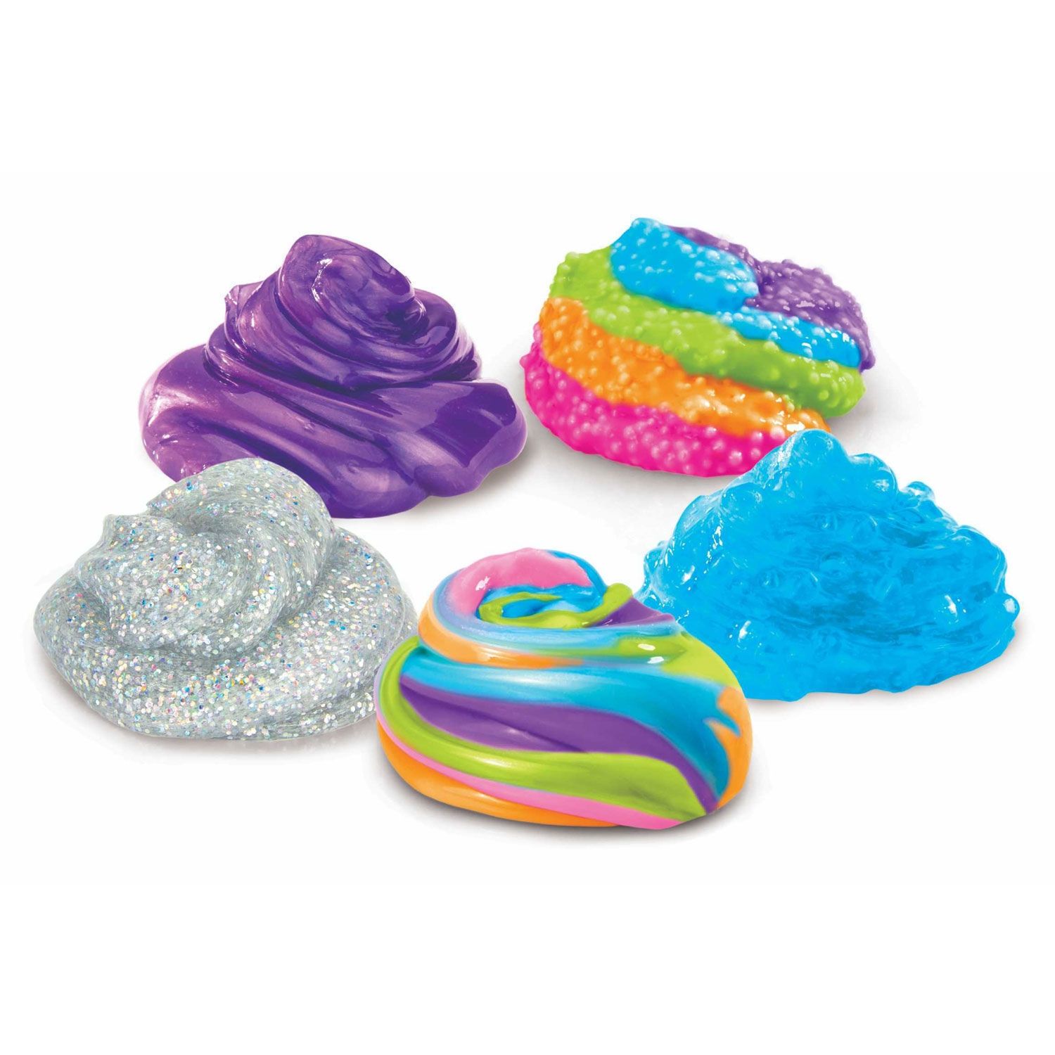 Cra-Z-Art Slimy Blendz Mix Kit - Σετ 12 Χρωμάτων Slime για Ανάμειξη Lexibook CRSLIM4