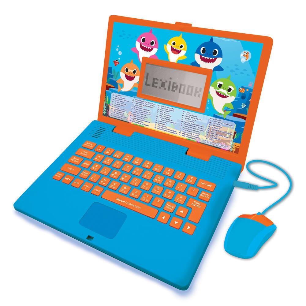 Εκπαιδευτικό Δίγλωσσο Laptop Lexibook Baby Shark JC598BSi8
